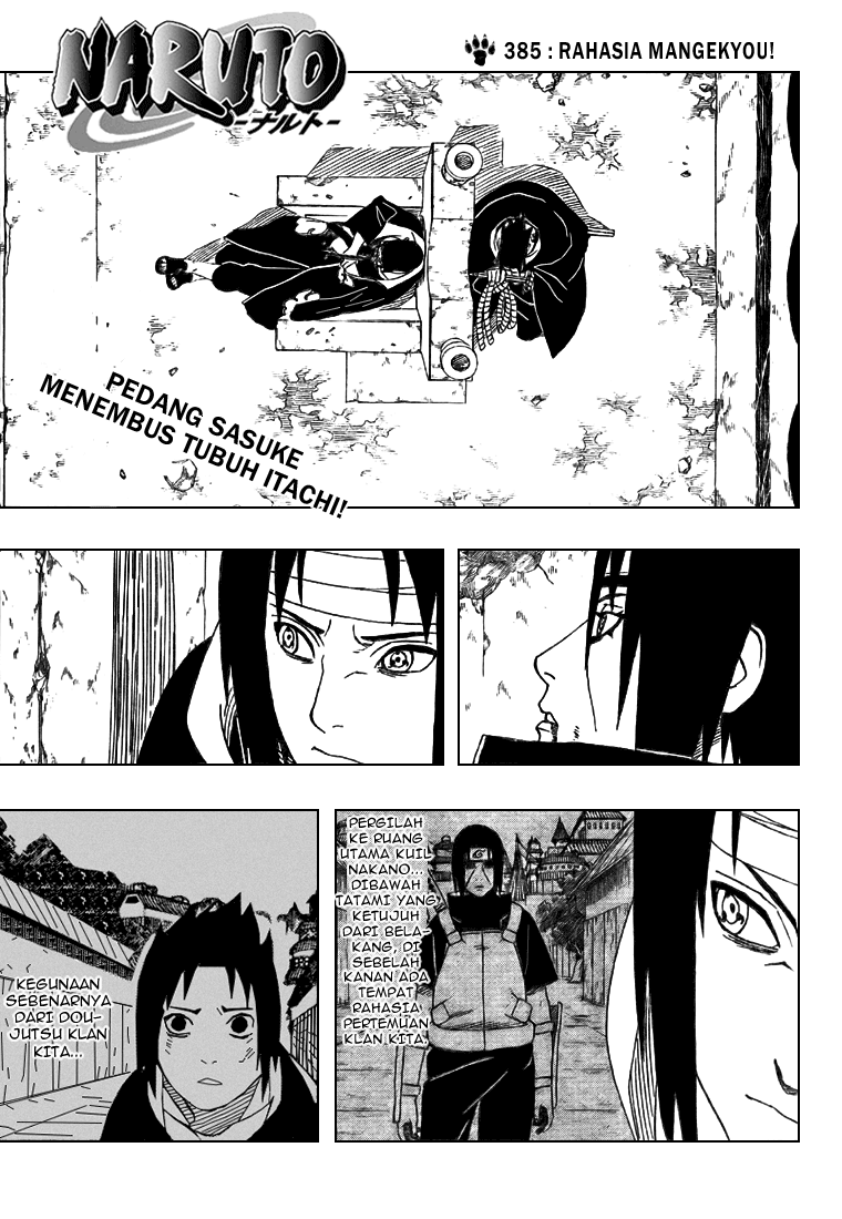 Naruto Bab 385 halaman 1