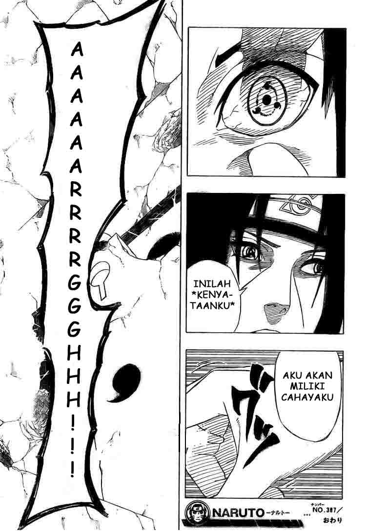 Naruto Bab 387 halaman 17