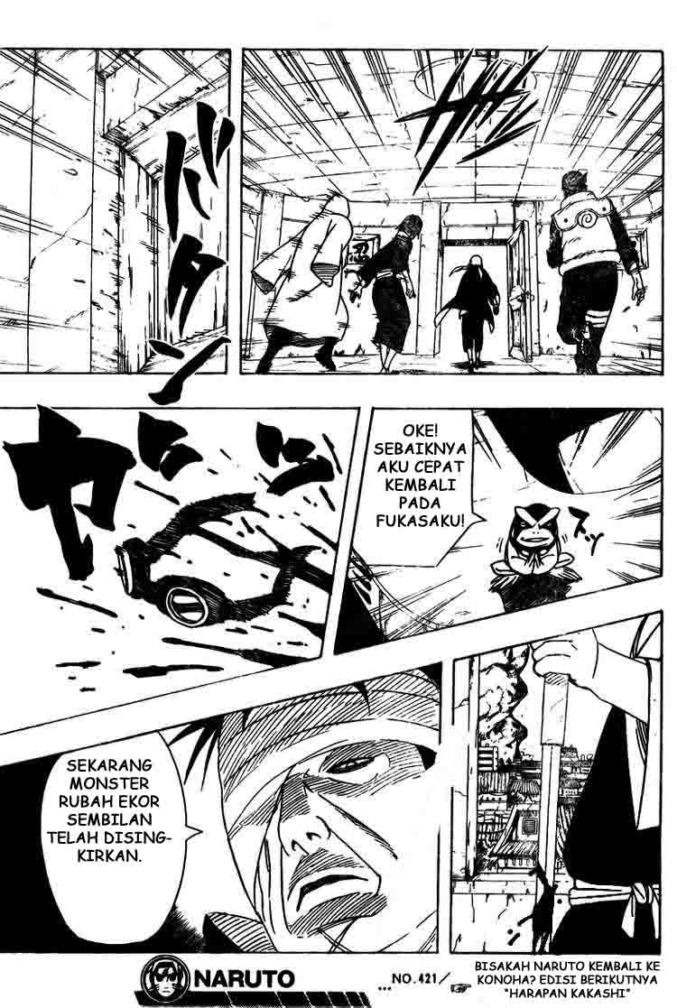 Naruto Bab 421 halaman 18