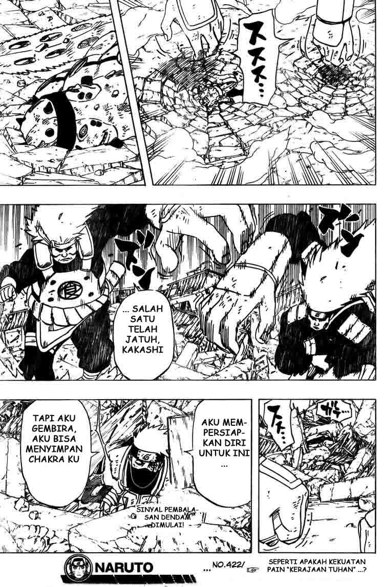 Naruto Bab 422 halaman 17