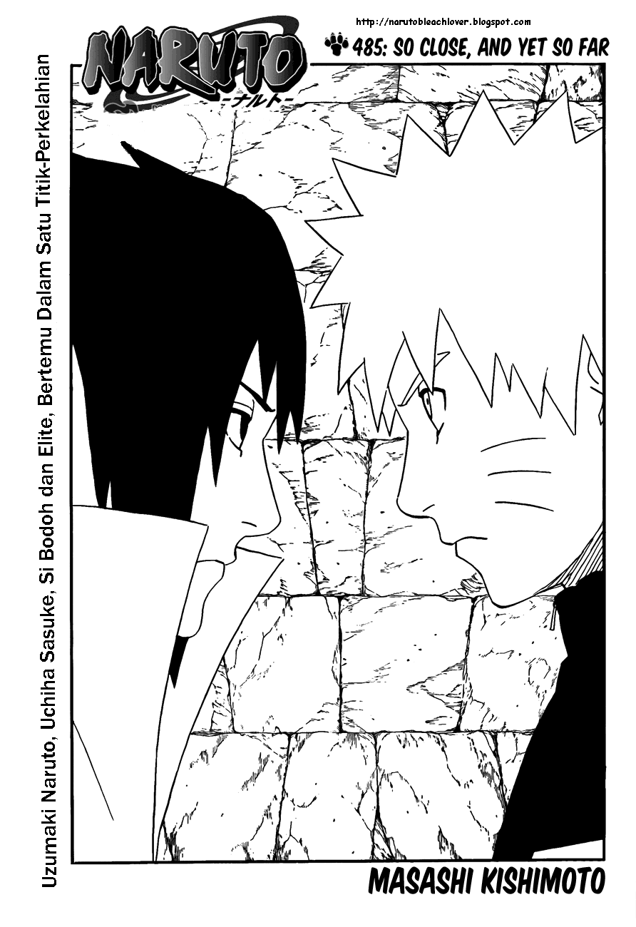 Naruto Bab 485 halaman 1
