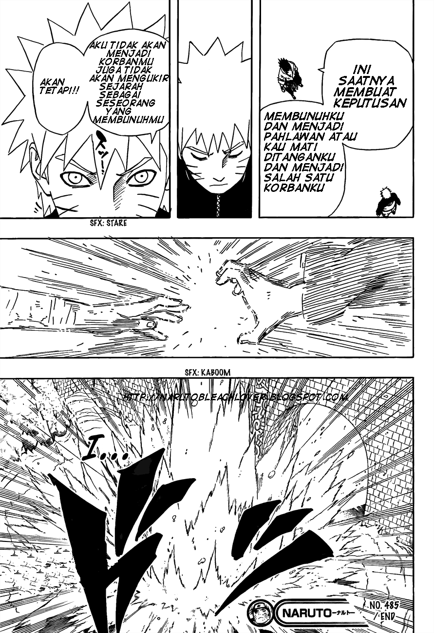 Naruto Bab 485 halaman 16