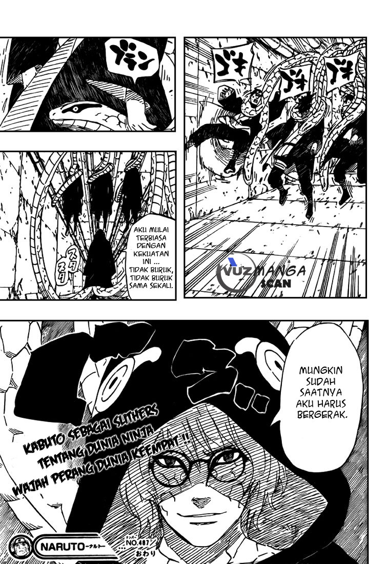 Naruto Bab 487 halaman 17