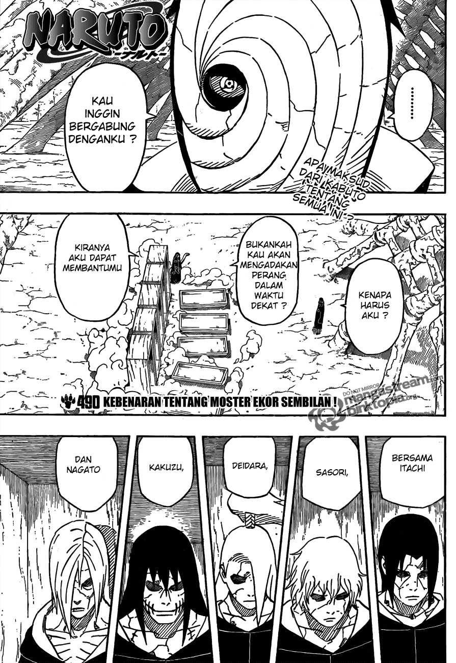 Naruto Bab 490 halaman 1