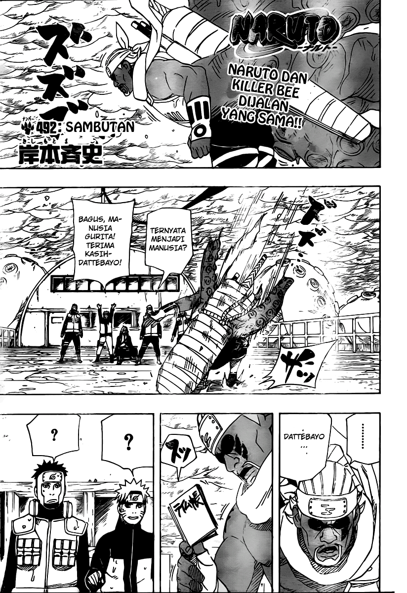 Naruto Bab 492 halaman 1