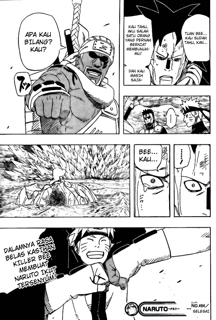 Naruto Bab 494 halaman 17