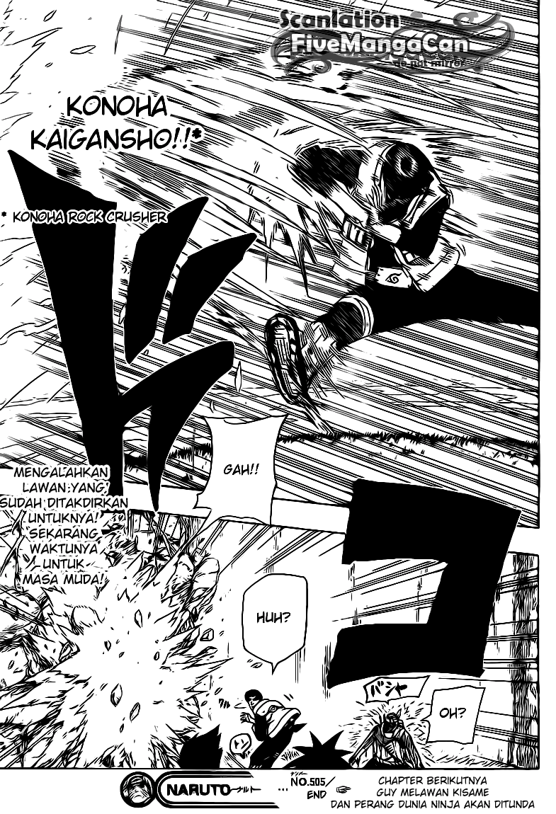 Naruto Bab 505 halaman 18