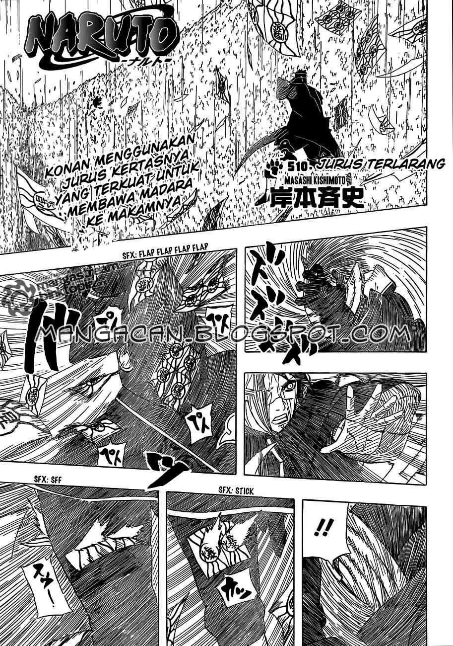 Naruto Bab 510 halaman 1