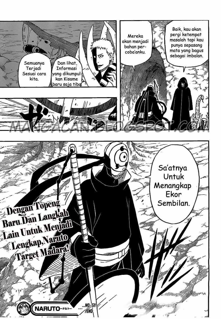 Naruto Bab 511 halaman 18