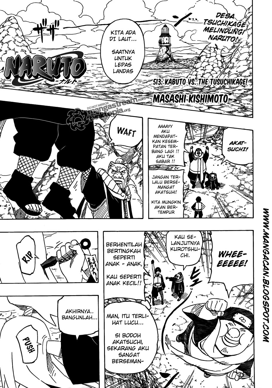 Naruto Bab 513 halaman 1