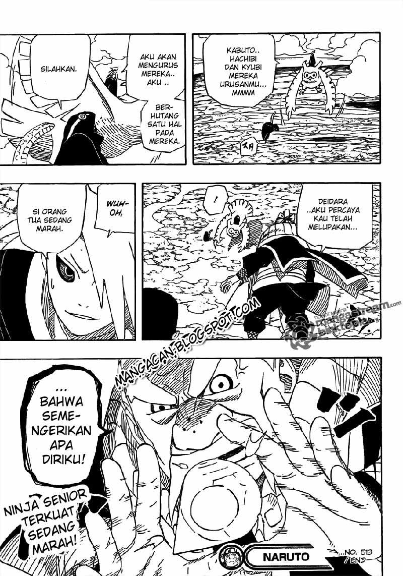 Naruto Bab 513 halaman 15