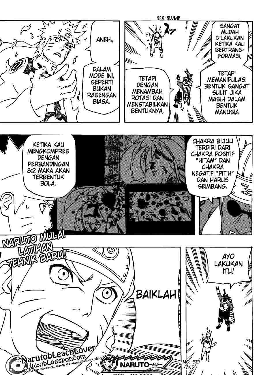 Naruto Bab 519 halaman 18