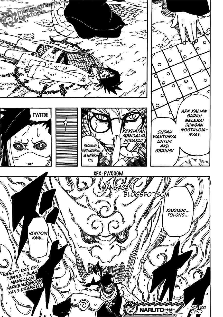 Naruto Bab 521 halaman 17