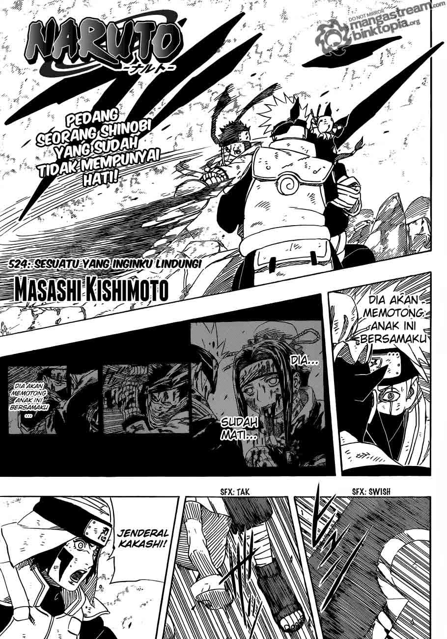Naruto Bab 524 halaman 1