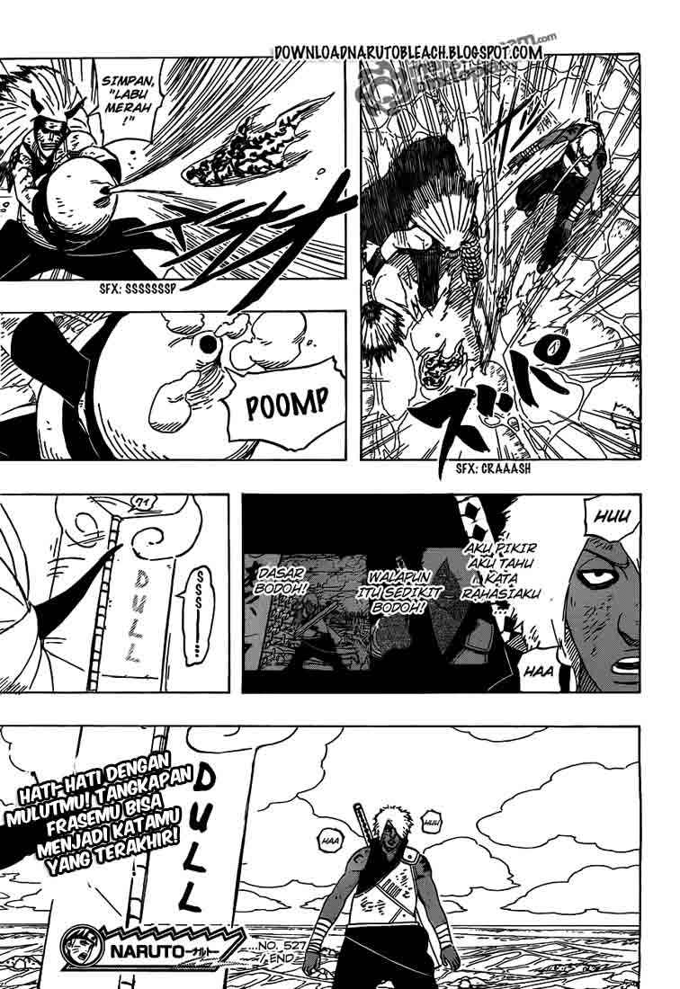 Naruto Bab 527 halaman 17