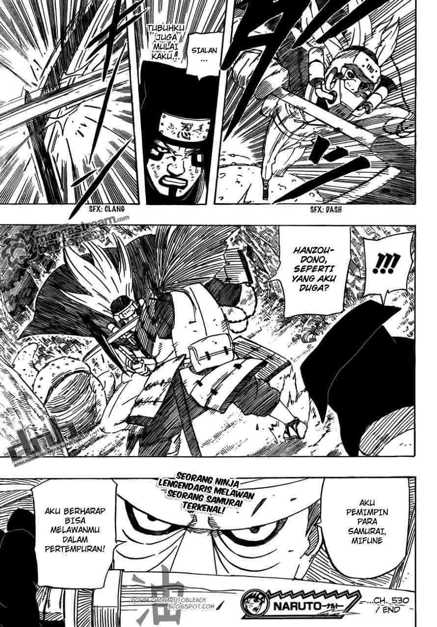 Naruto Bab 530 halaman 17