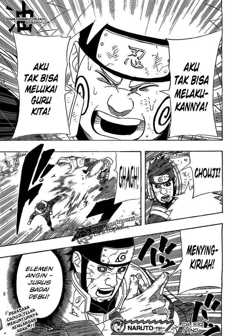 Naruto Bab 532 halaman 17