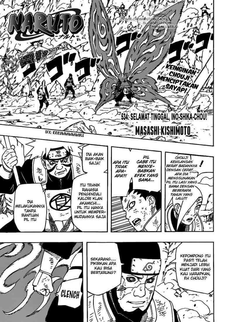 Naruto Bab 534 halaman 1