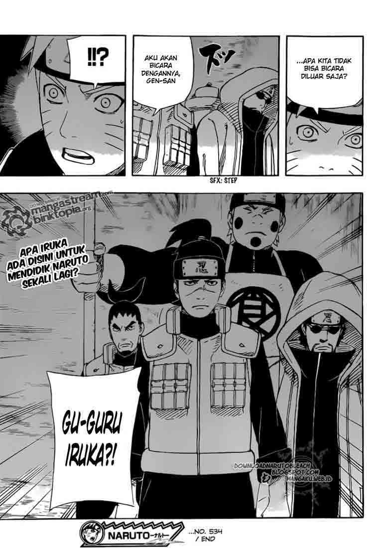 Naruto Bab 534 halaman 16