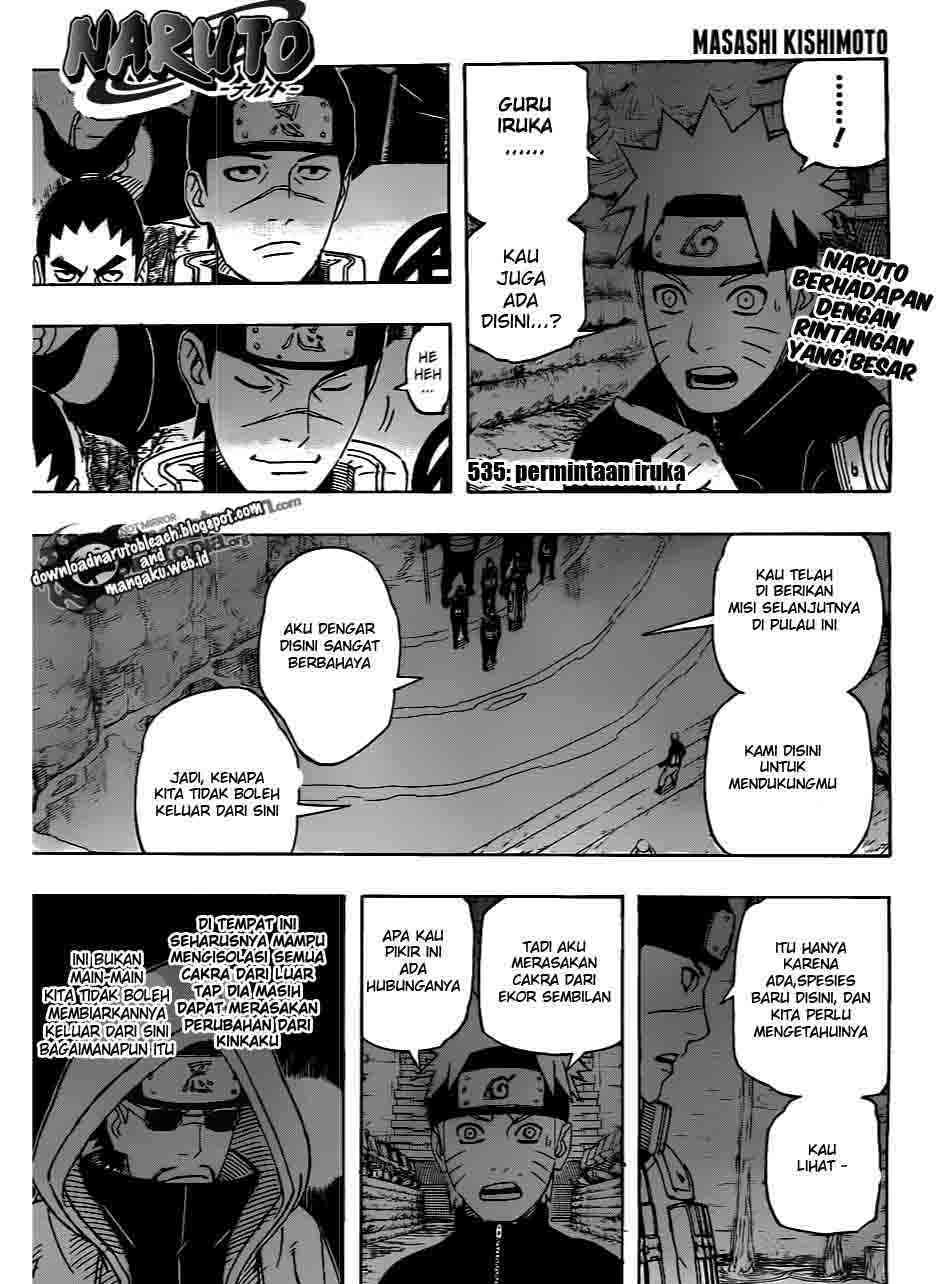 Naruto Bab 535 halaman 1