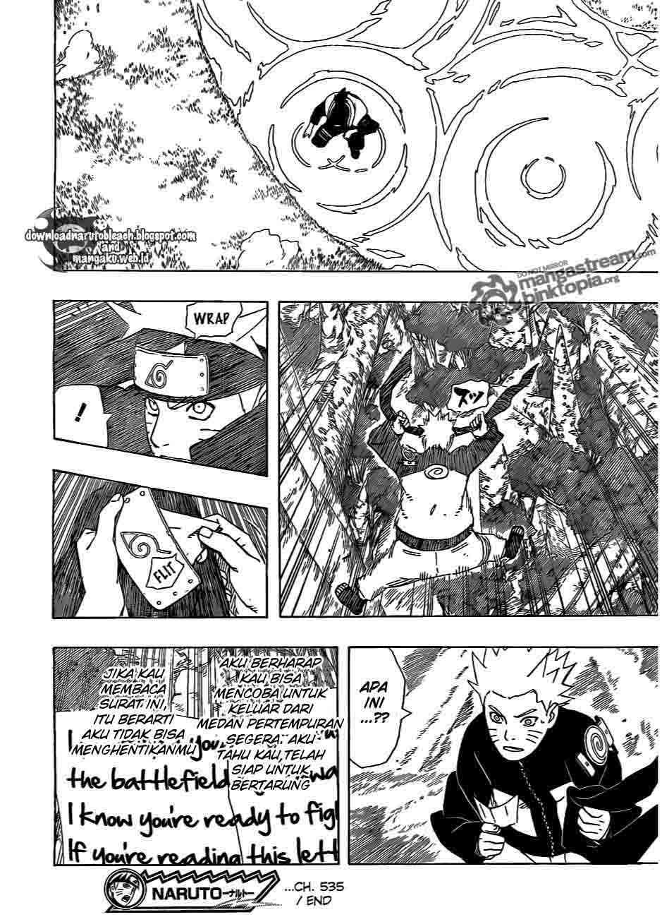 Naruto Bab 535 halaman 16