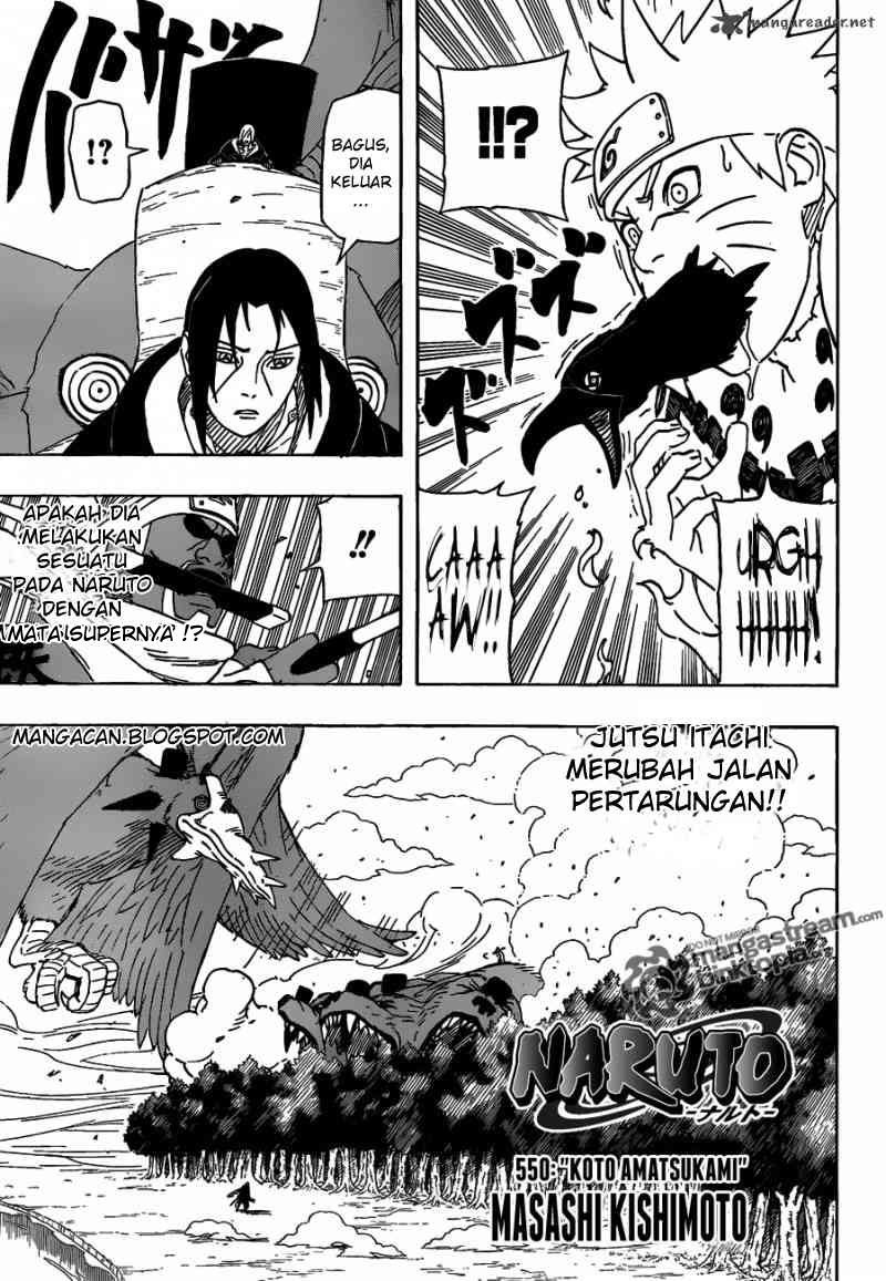 Naruto Bab 550 halaman 1