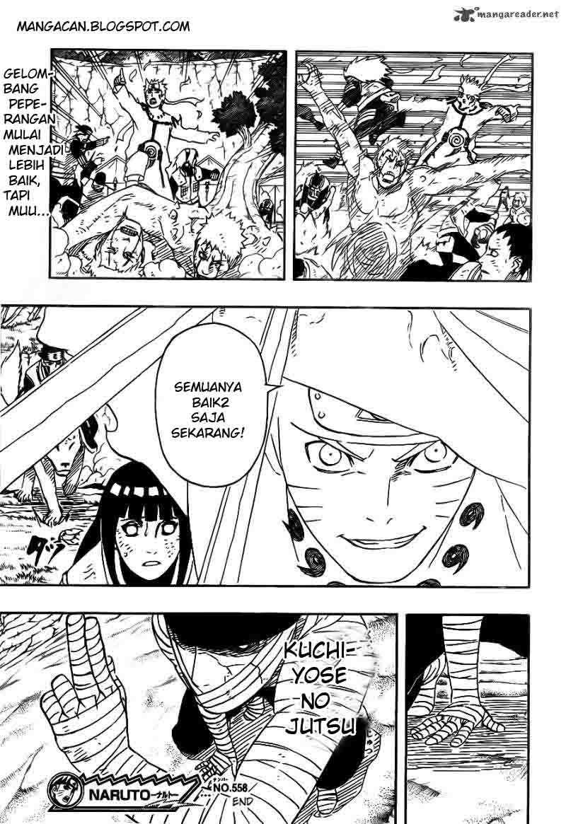 Naruto Bab 558 halaman 19
