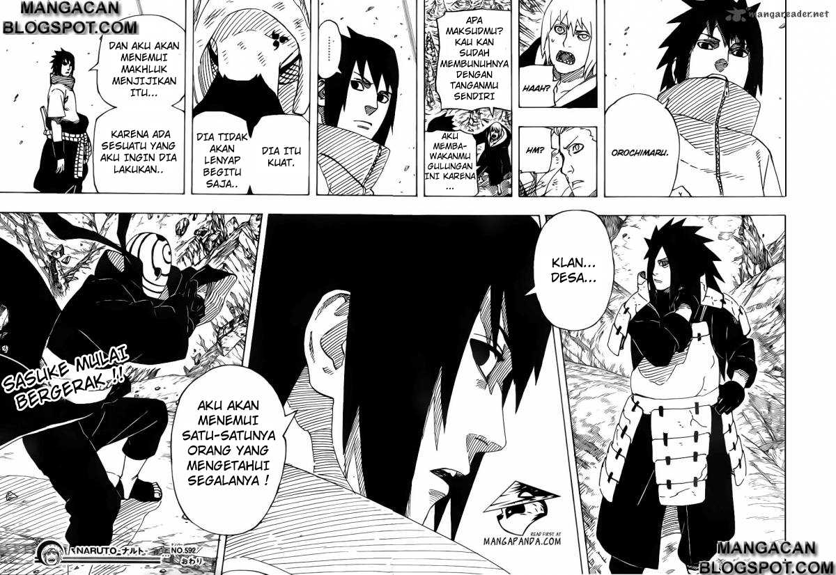 Naruto Bab 592 halaman 15