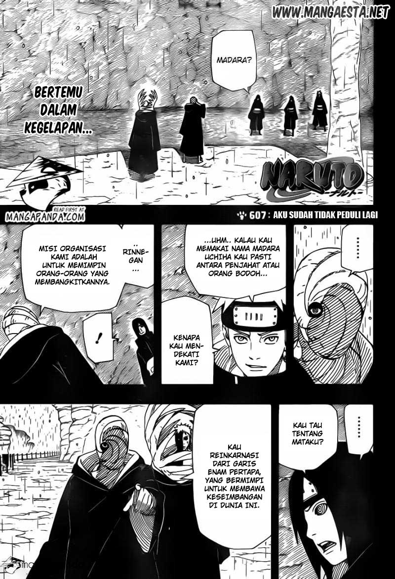 Naruto Bab 607 halaman 1