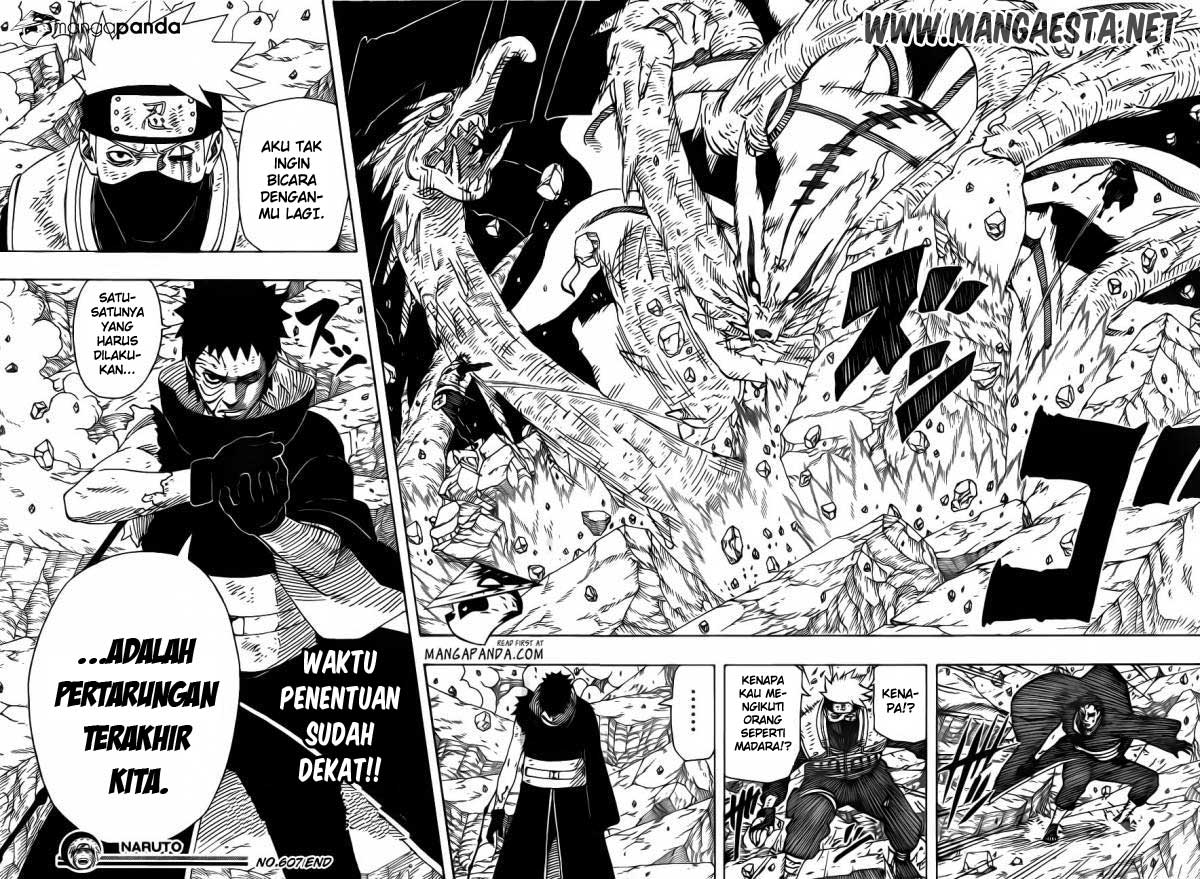 Naruto Bab 607 halaman 17