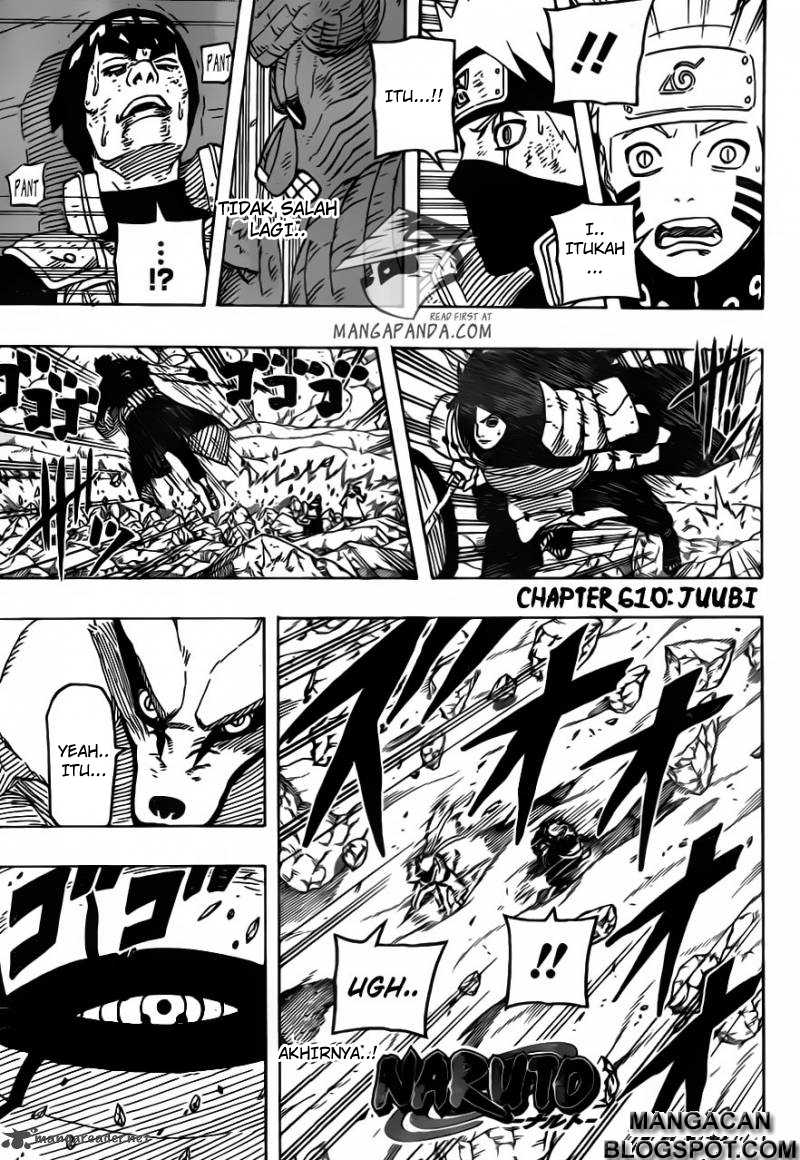Naruto Bab 610 halaman 1