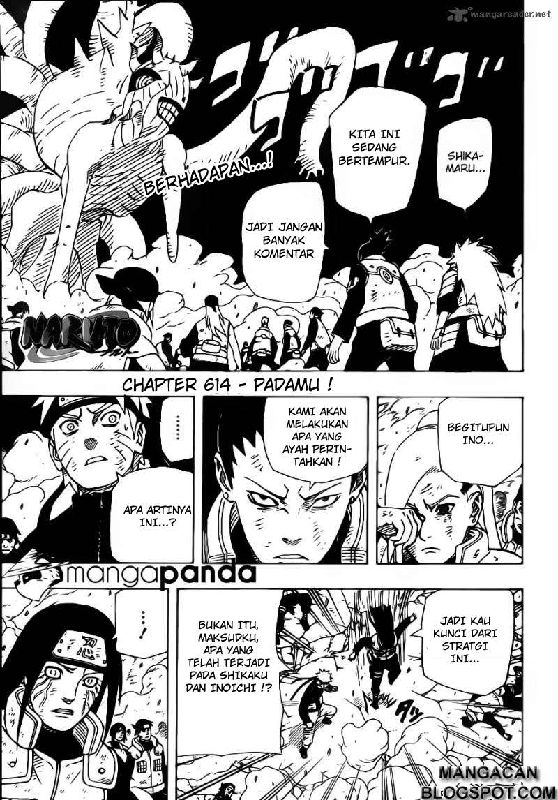 Naruto Bab 614 halaman 1