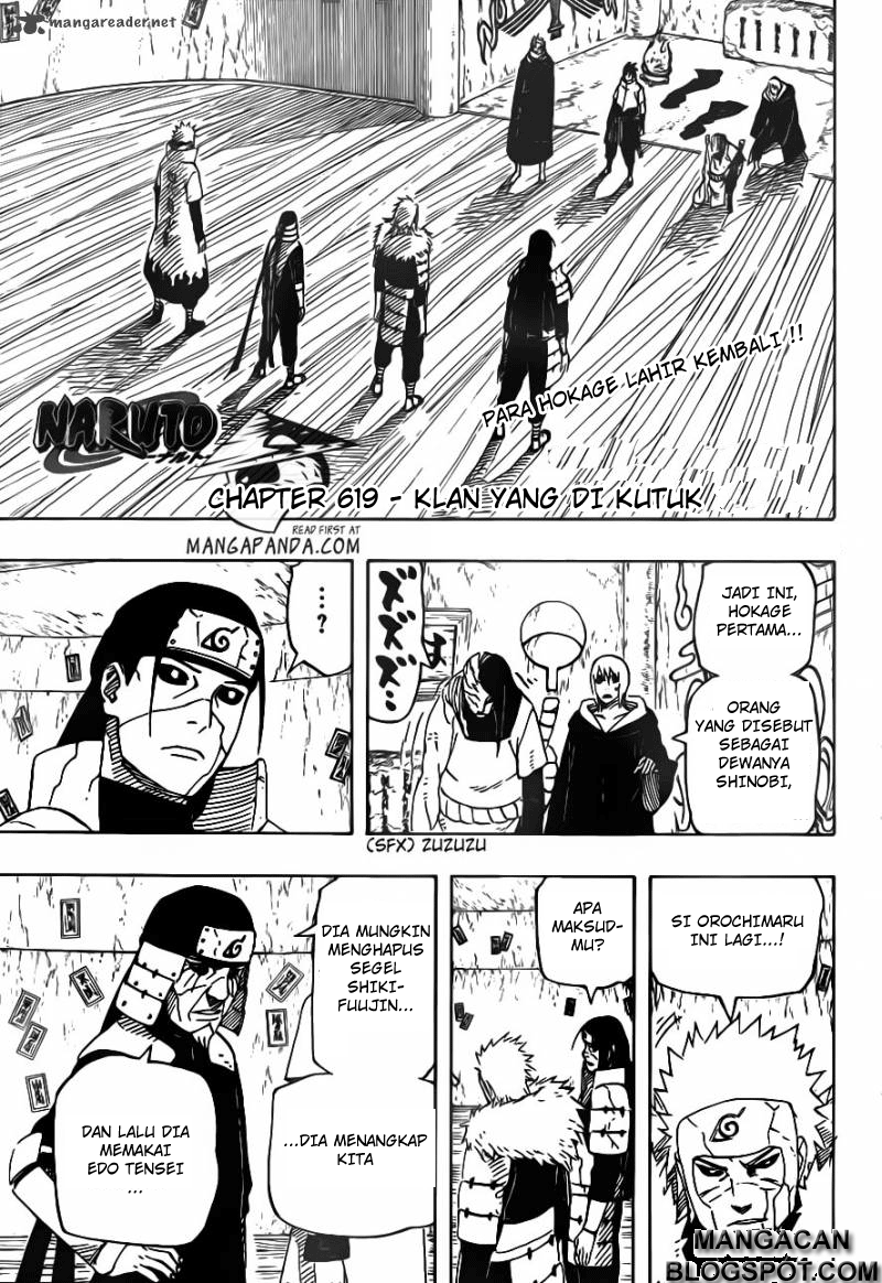 Naruto Bab 619 halaman 1