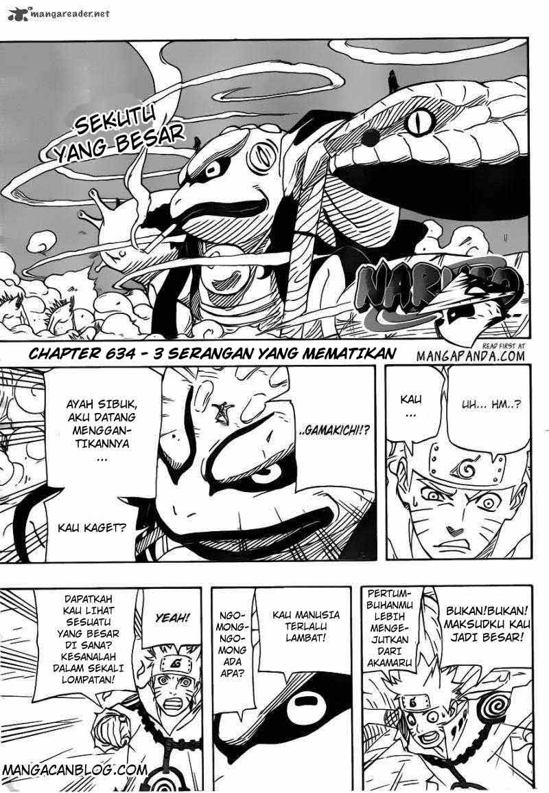 Naruto Bab 634 halaman 1