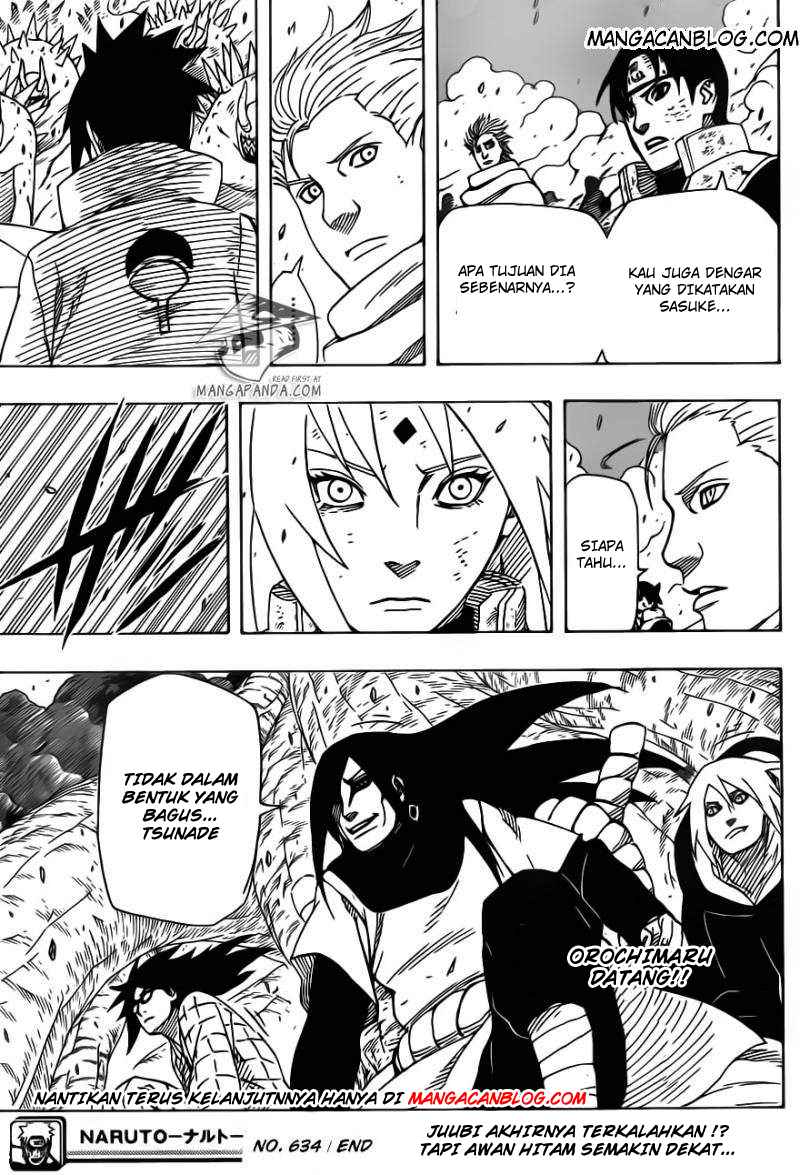 Naruto Bab 634 halaman 17