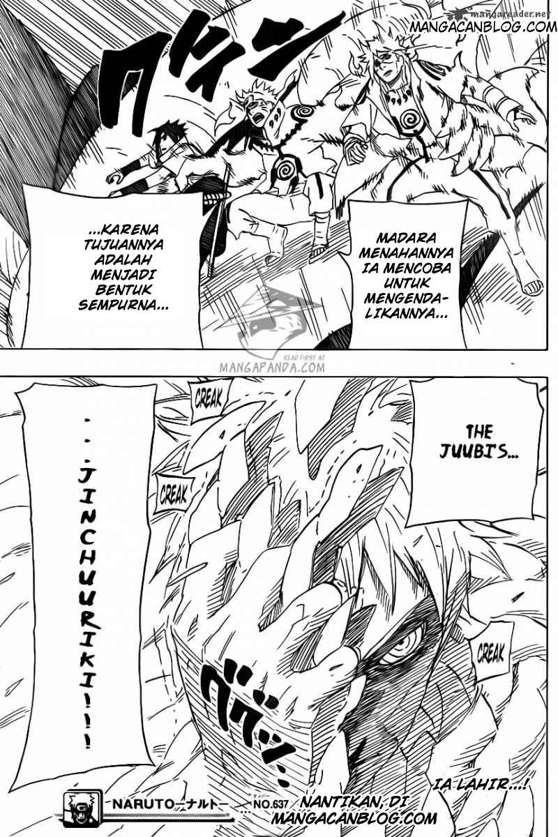 Naruto Bab 637 halaman 17