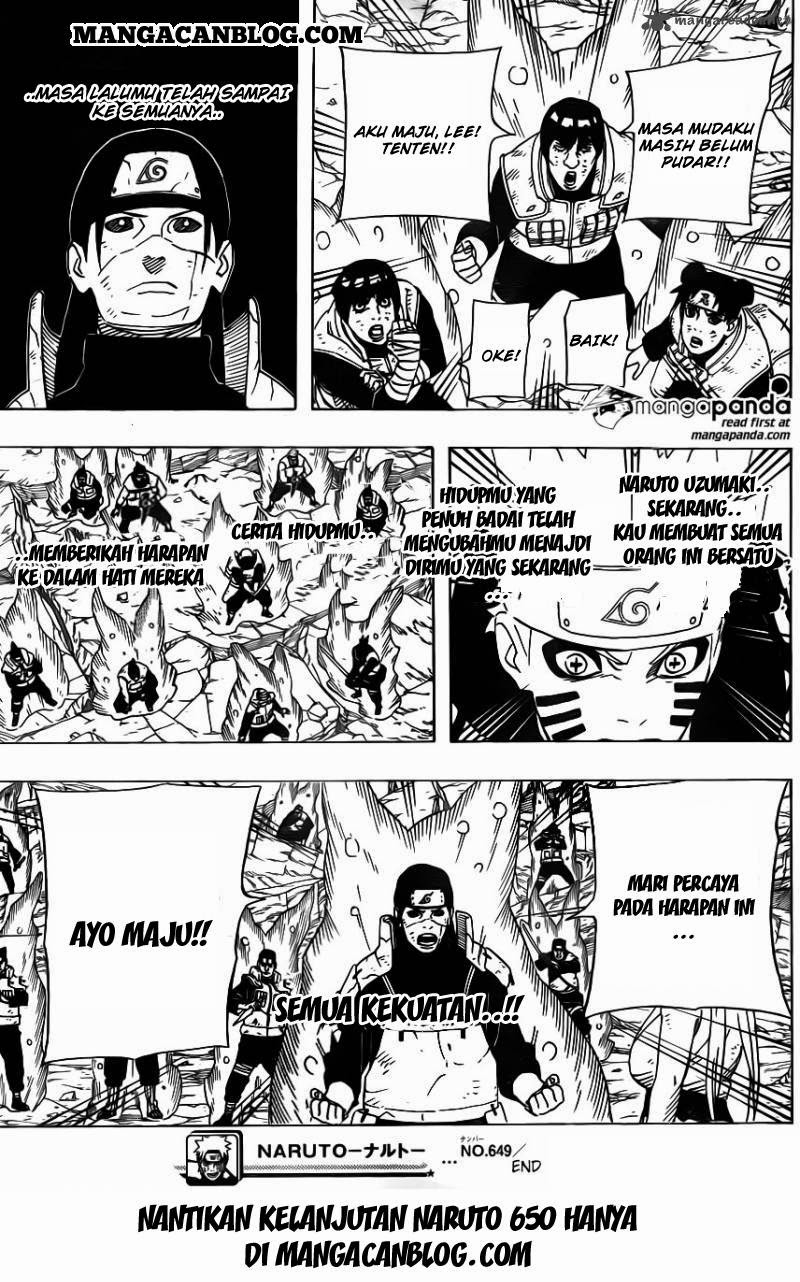 Naruto Bab 649 halaman 17