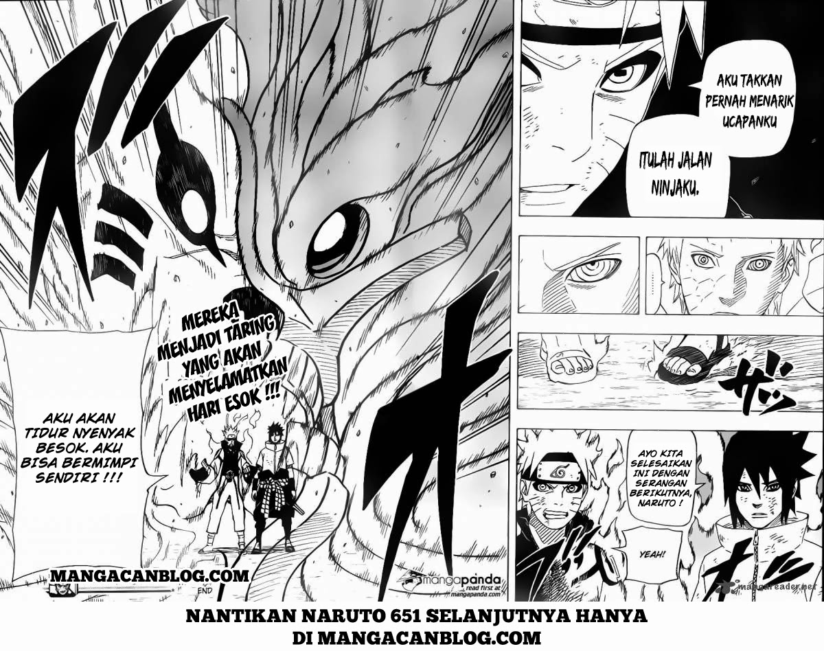 Naruto Bab 650 halaman 14