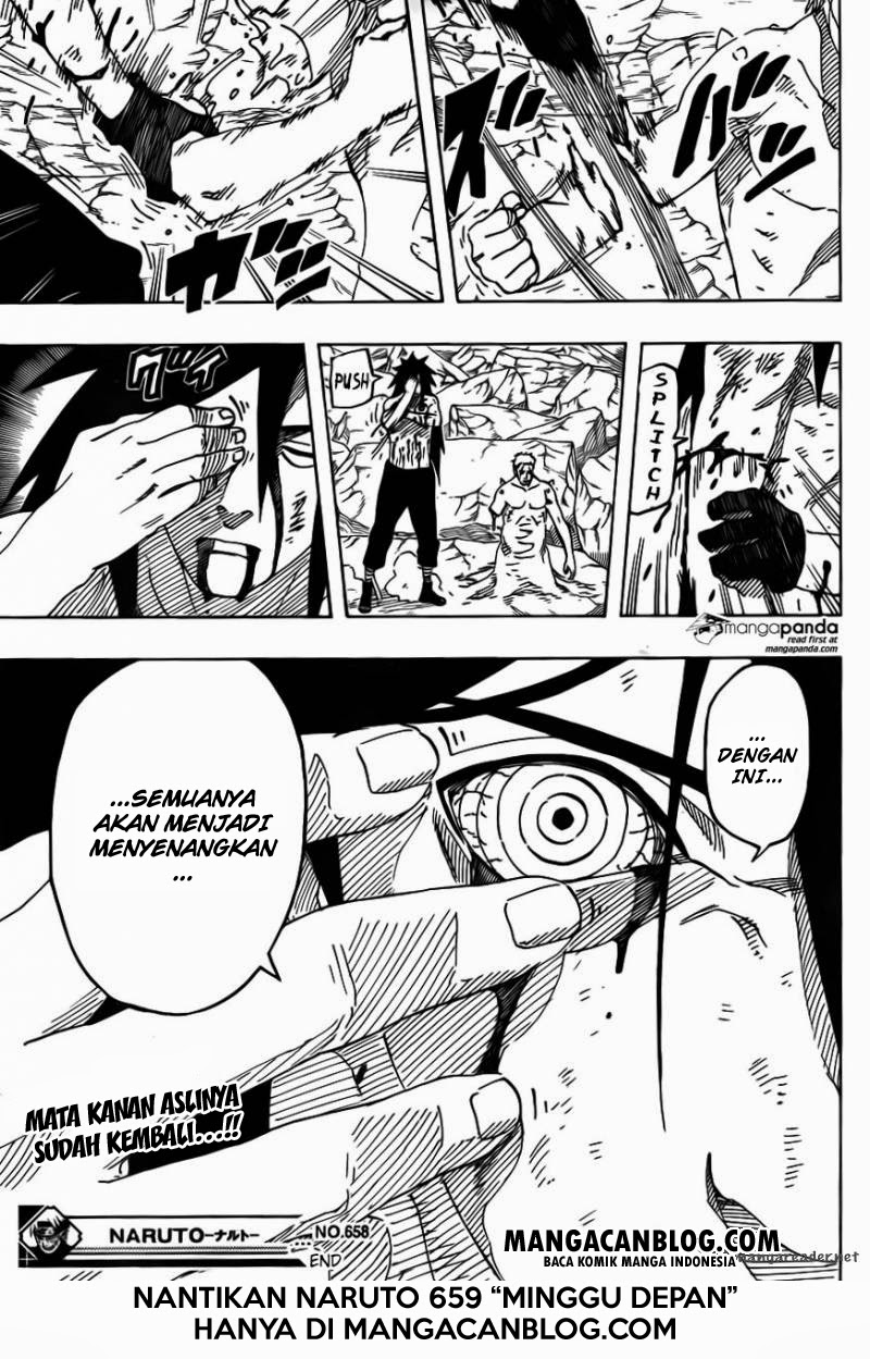 Naruto Bab 658 halaman 17