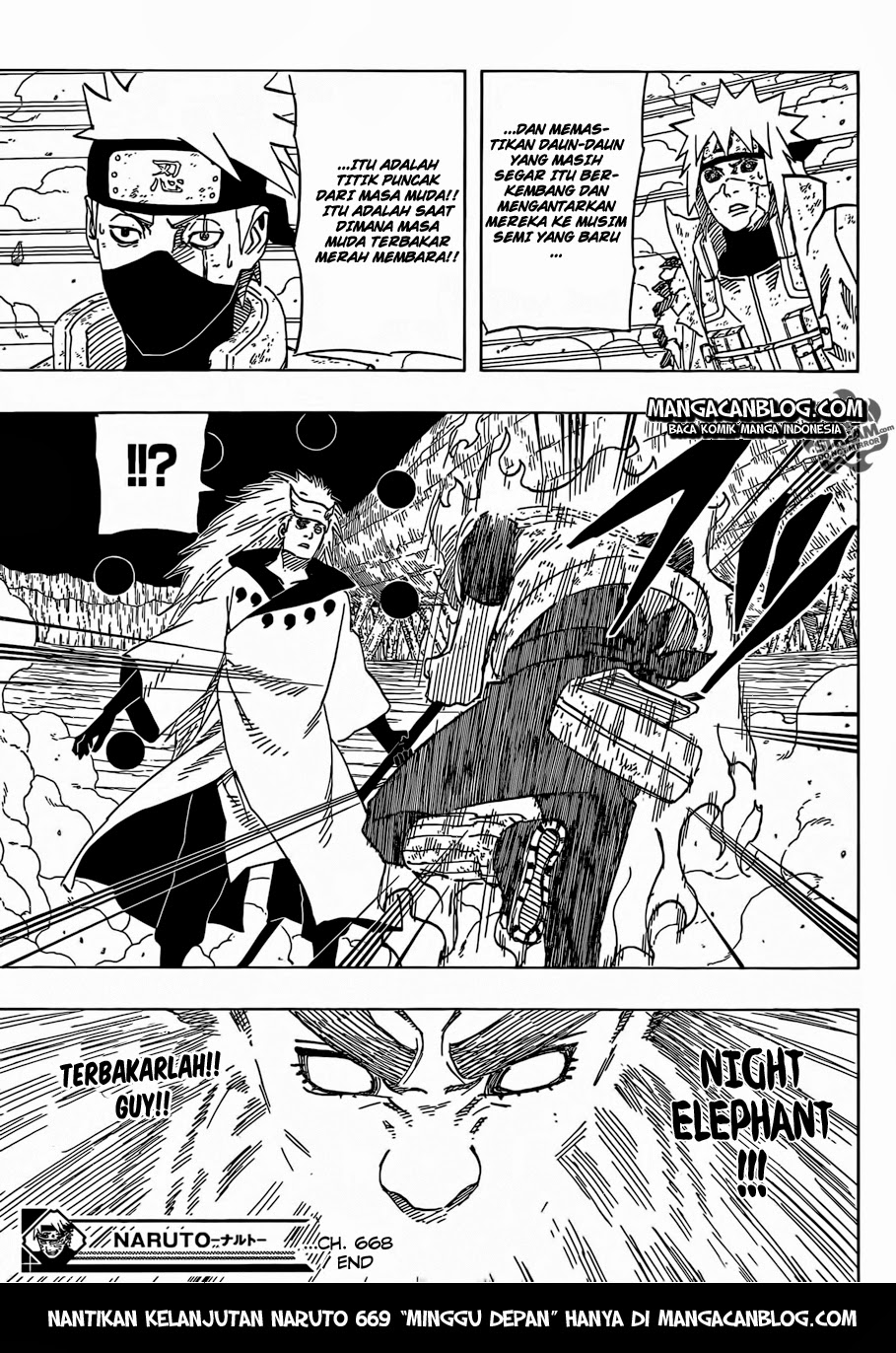 Naruto Bab 668 halaman 20