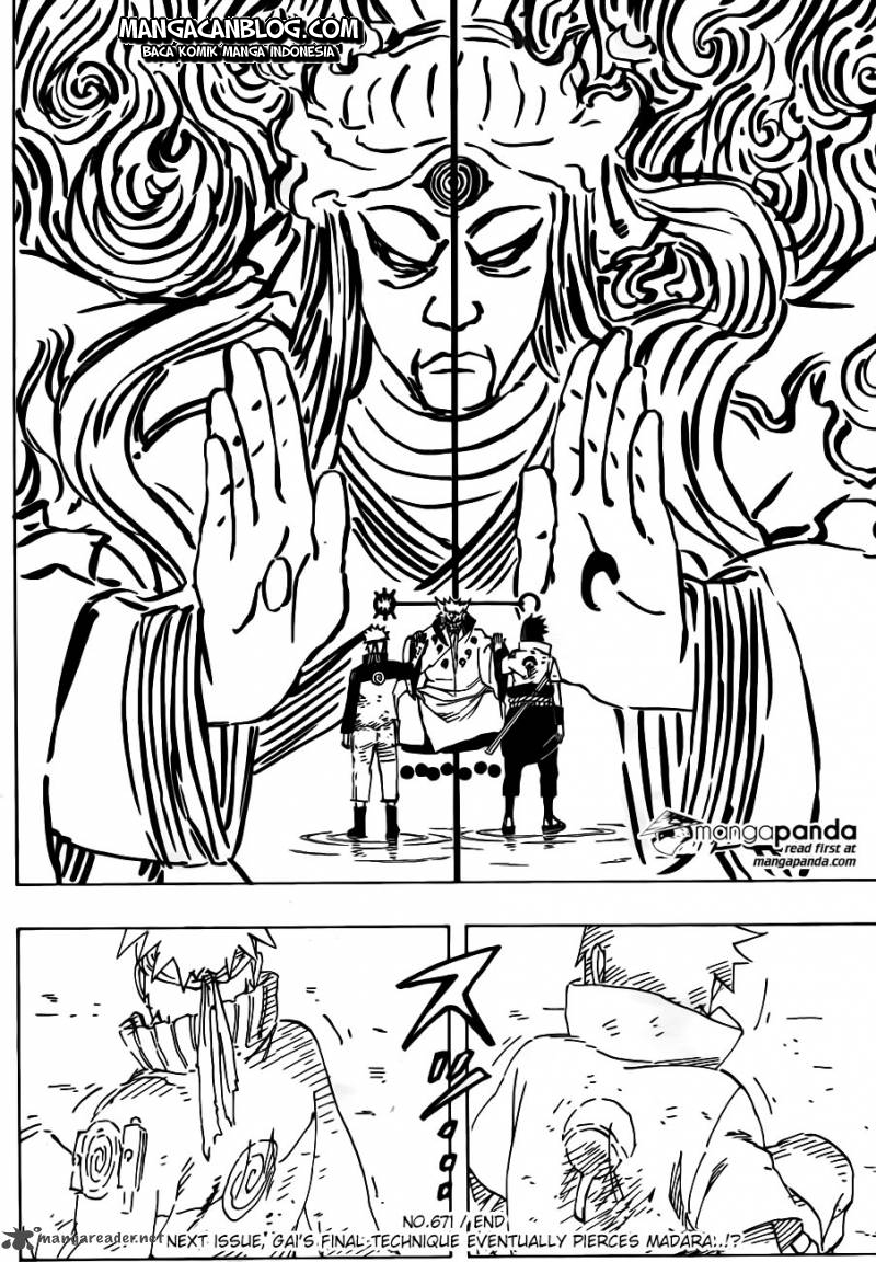 Naruto Bab 671 halaman 17