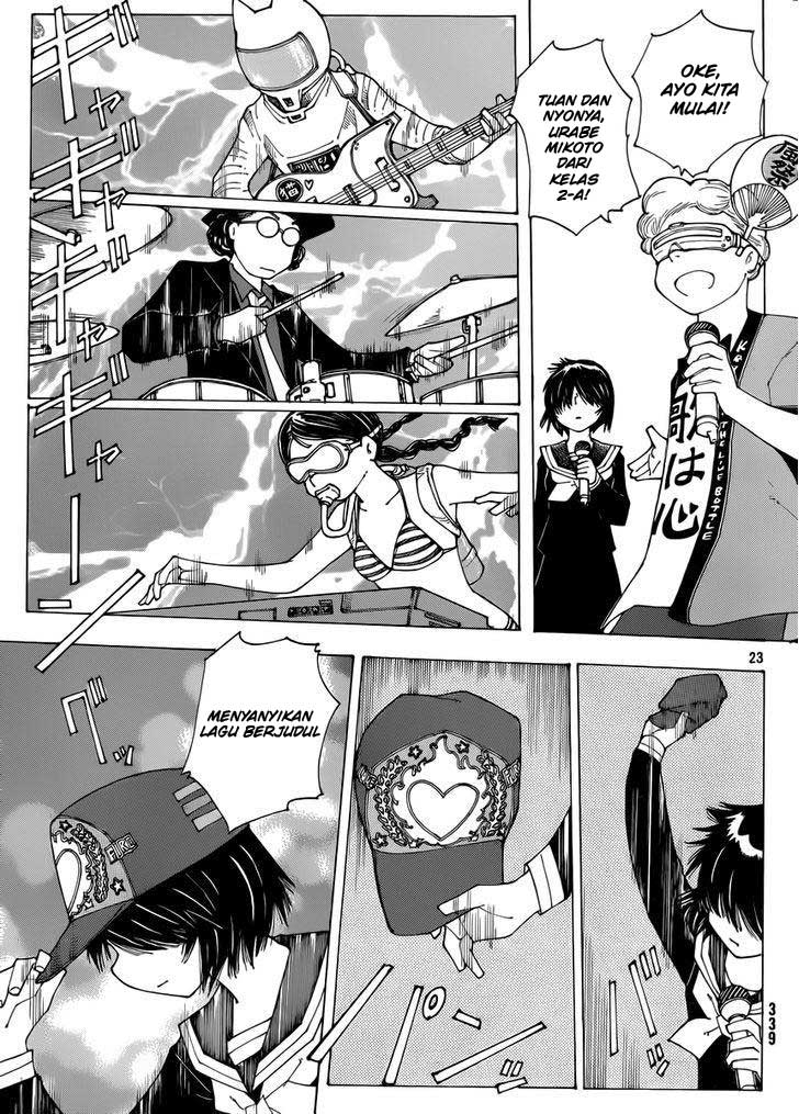 Nazo no Kanojo X Bab 69 halaman 23