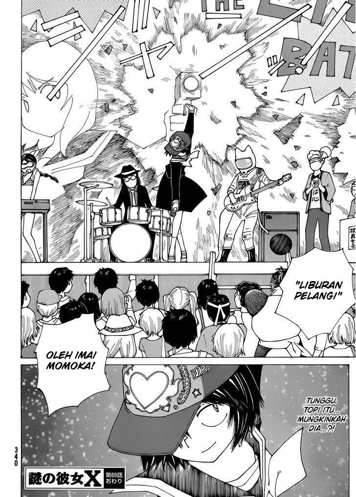Nazo no Kanojo X Bab 69 halaman 24