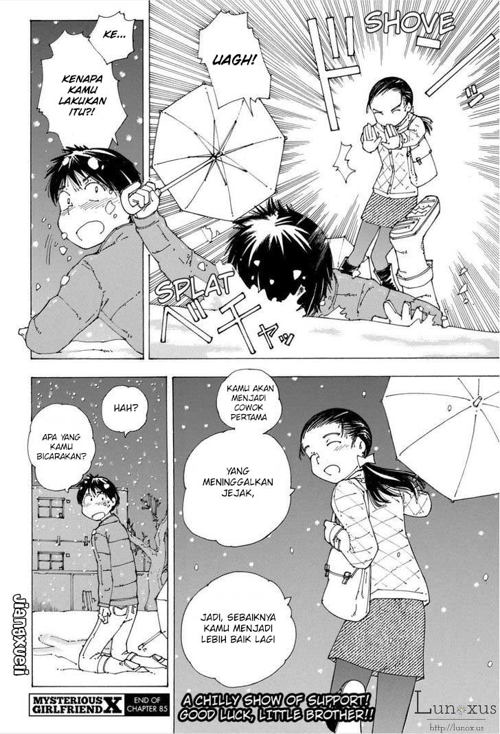 Nazo no Kanojo X chapter 85 halaman 24
