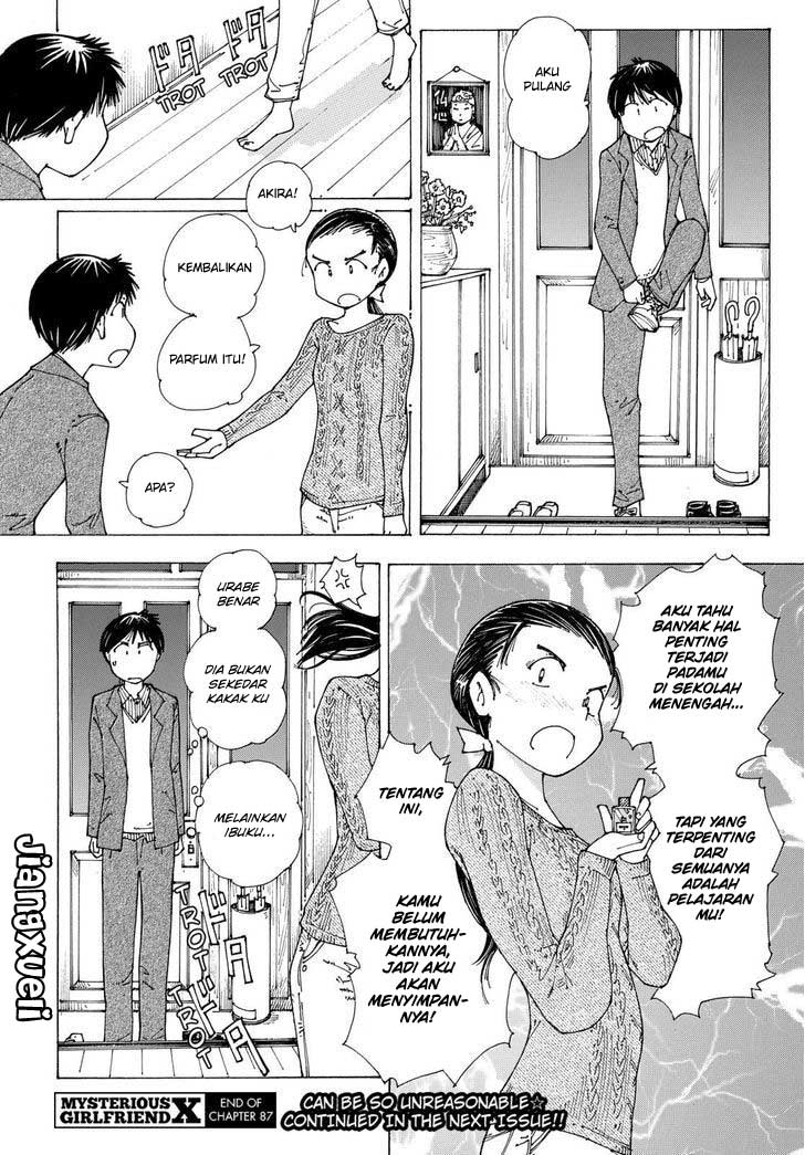 Nazo no Kanojo X chapter 87 halaman 24