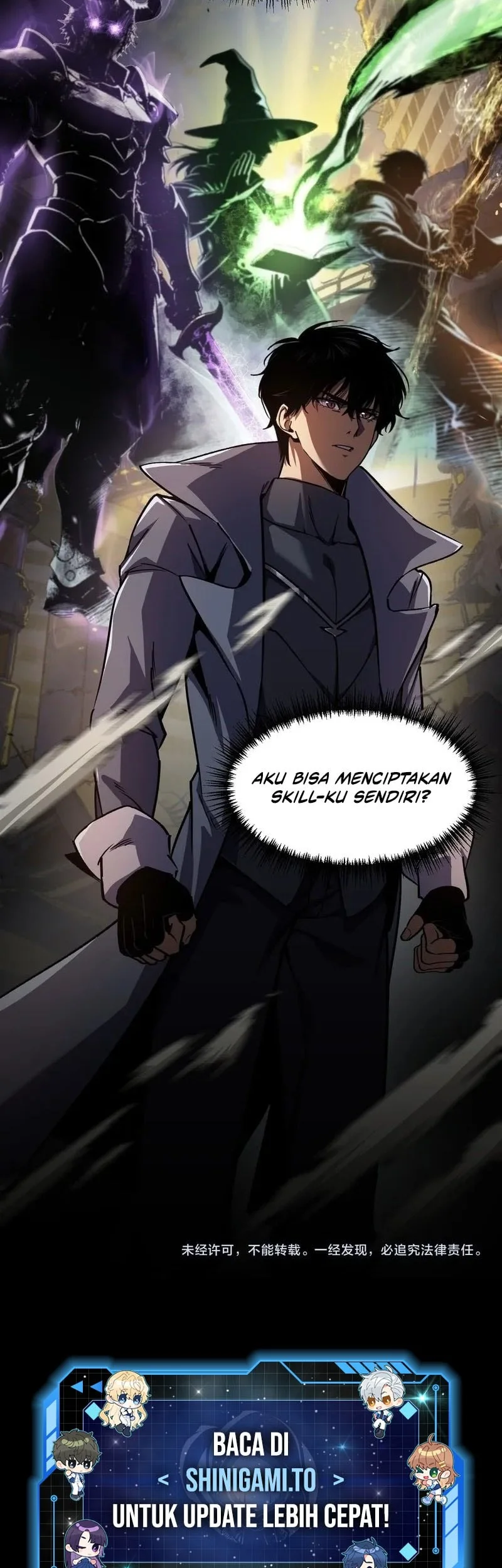 Necromancer: Becoming A God Starting With Skeleton Clone Bab 2 halaman 44