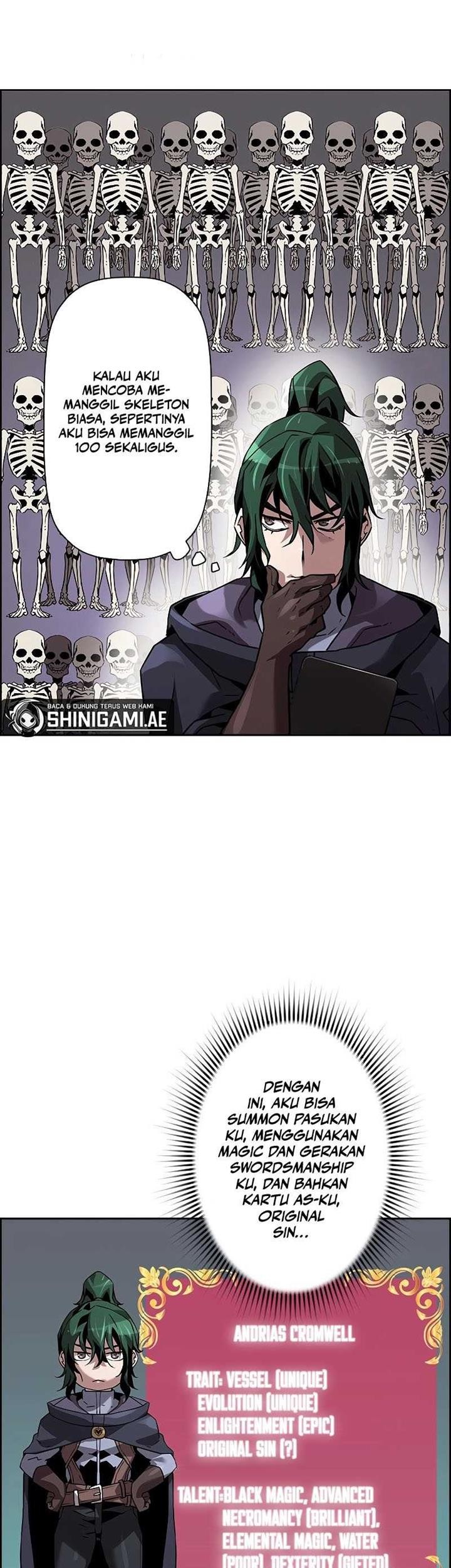 Necromancer’s Evolutionary Traits Bab 49 halaman 38