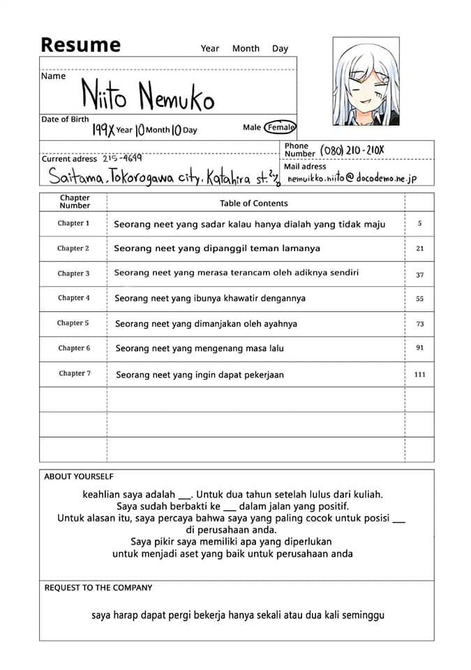 Neeko wa Tsurai yo chapter 13.5 halaman 5