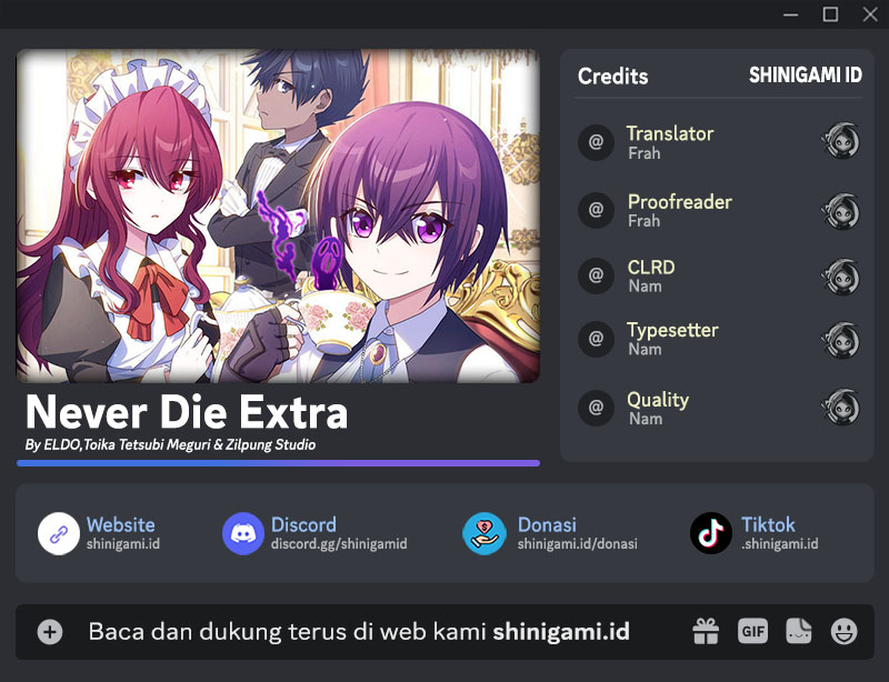 Never Die Extra Bab 46 halaman 1