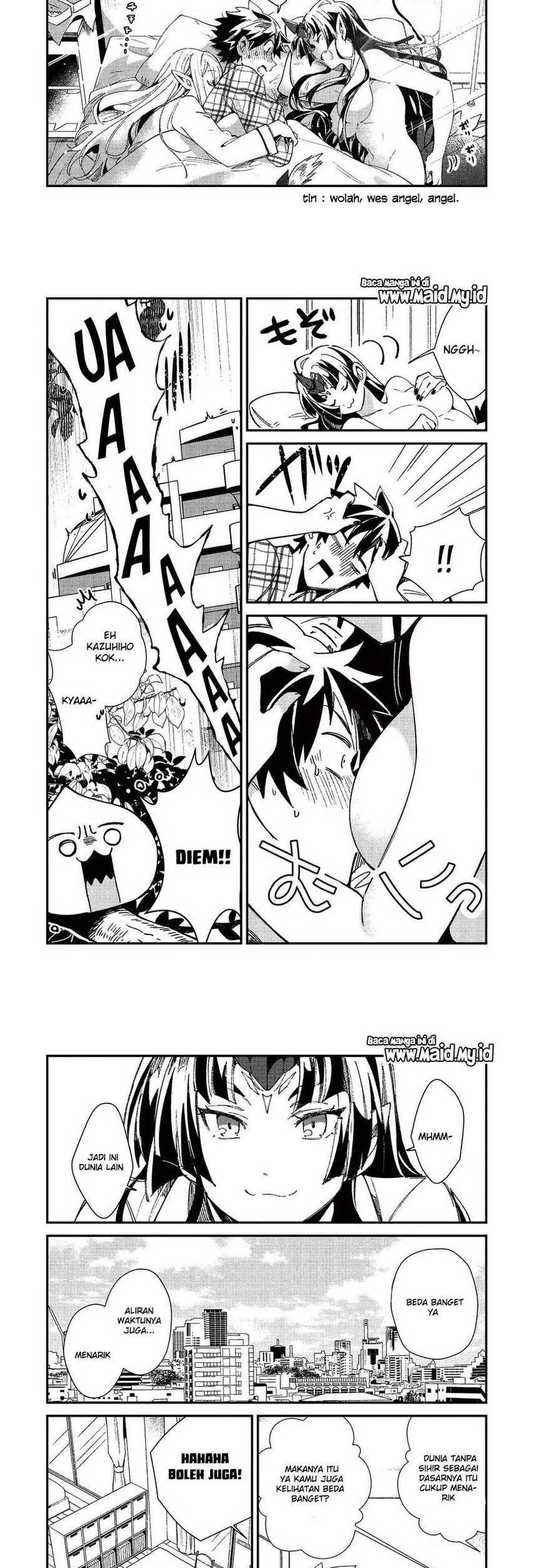 Nihon e Youkoso Elf-san chapter 25 halaman 4